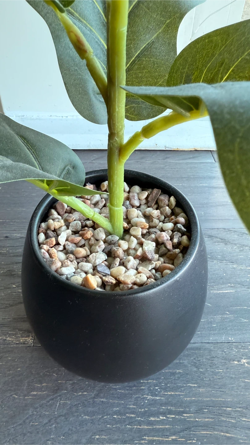 Faux Fiddle Leaf Fig Plant - 18 inches - photo 5