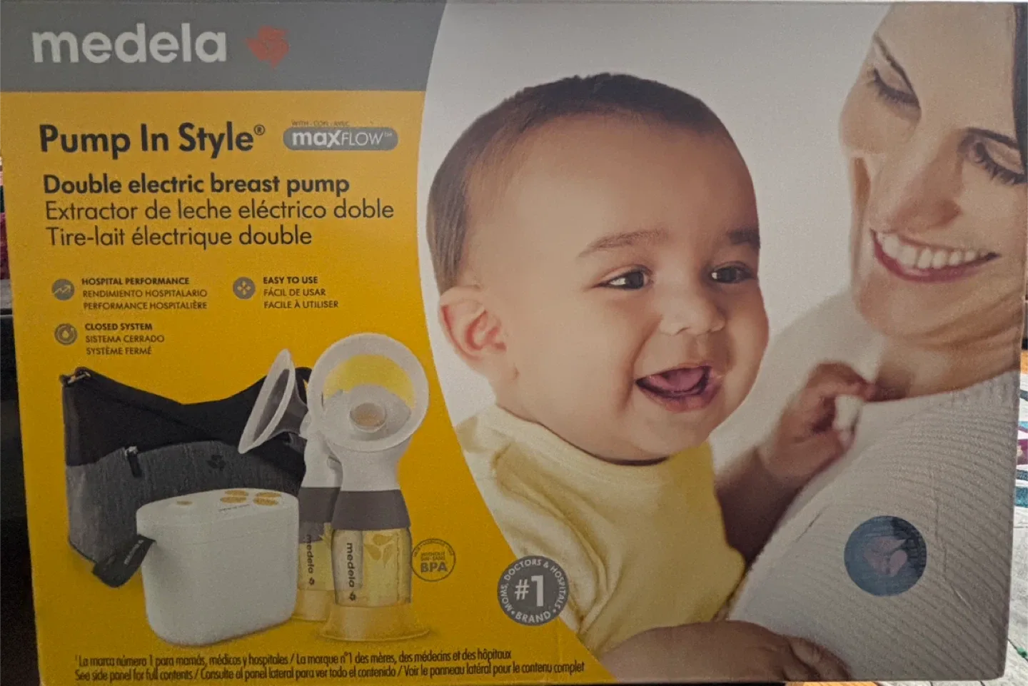 Medela Pump In Style Breast Pump with maxFlow image indicator(3)