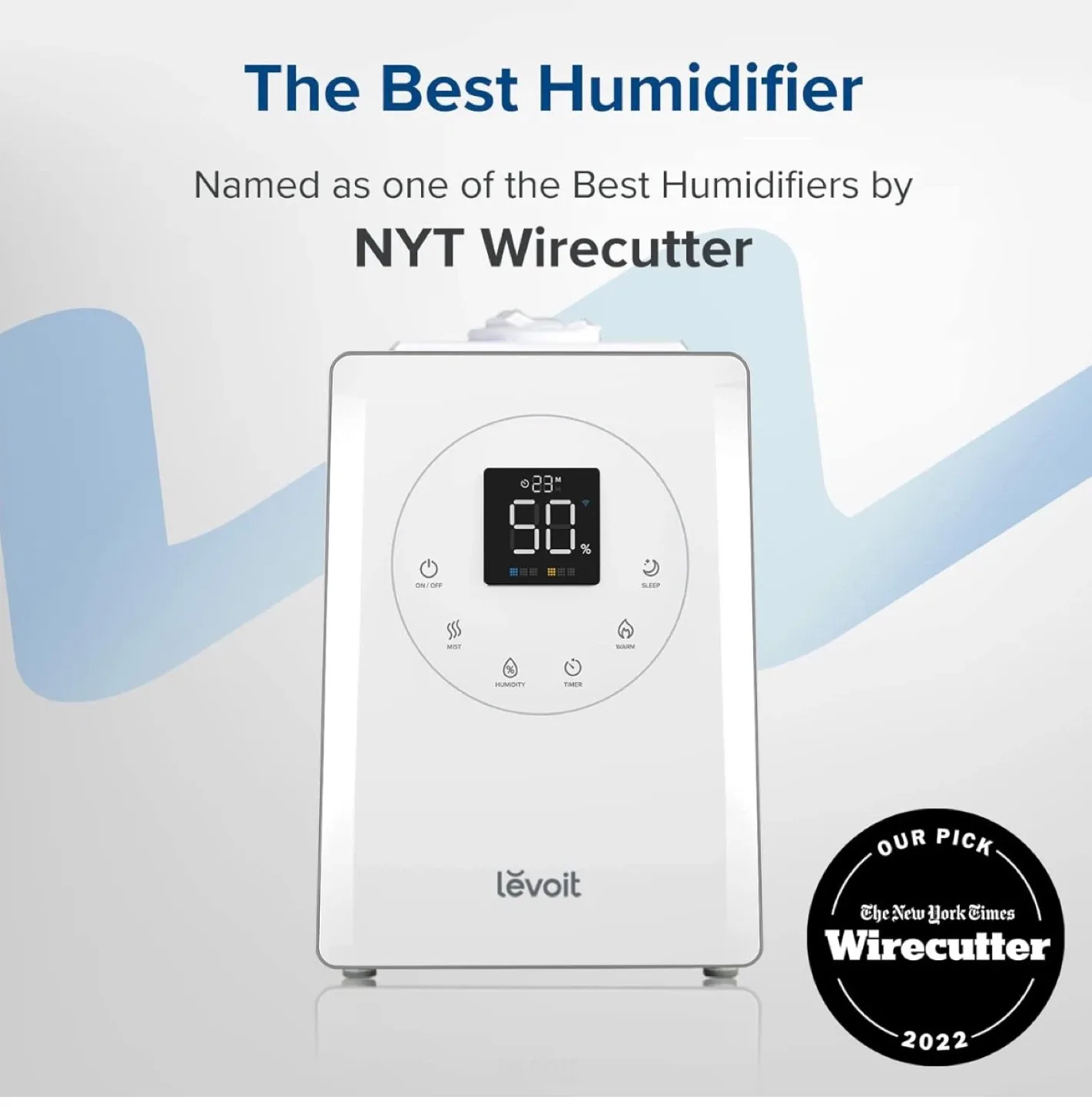 Levoit Humidifier - Combats Dry Air image indicator(4)
