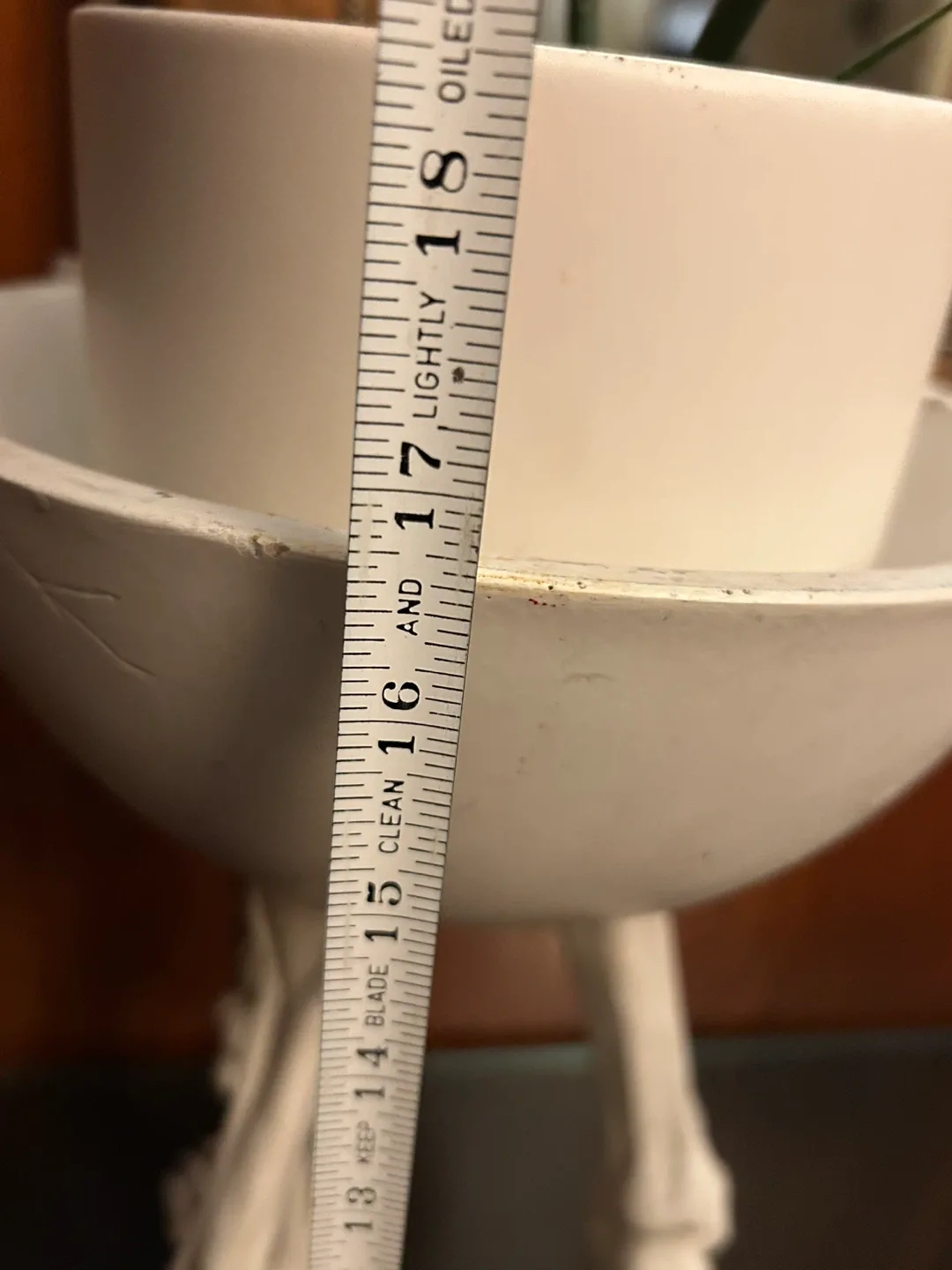 Planter Skeleton Candy Bowl Decoration leg goth halloween image indicator(6)