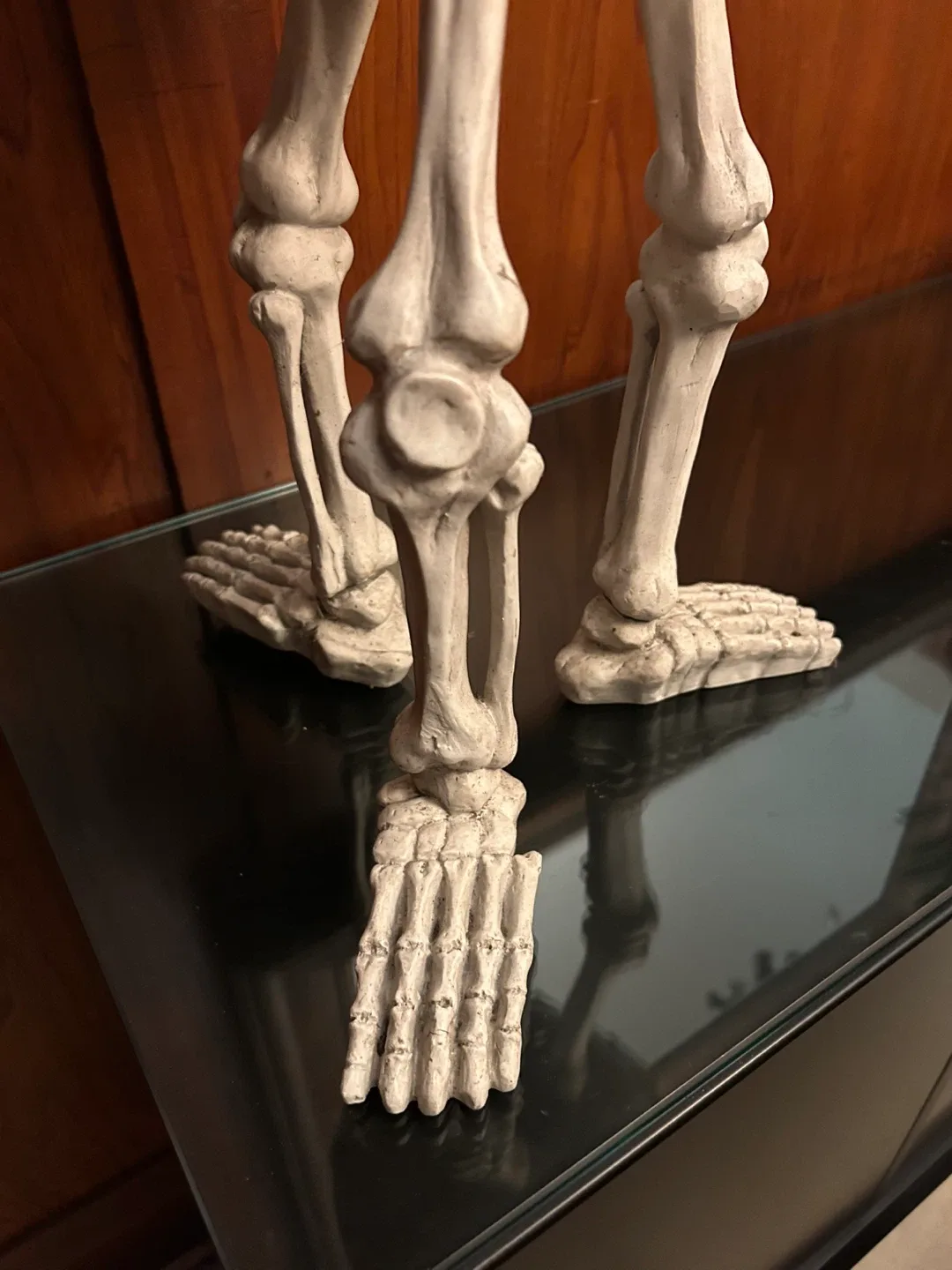 Planter Skeleton Candy Bowl Decoration leg goth halloween image indicator(2)