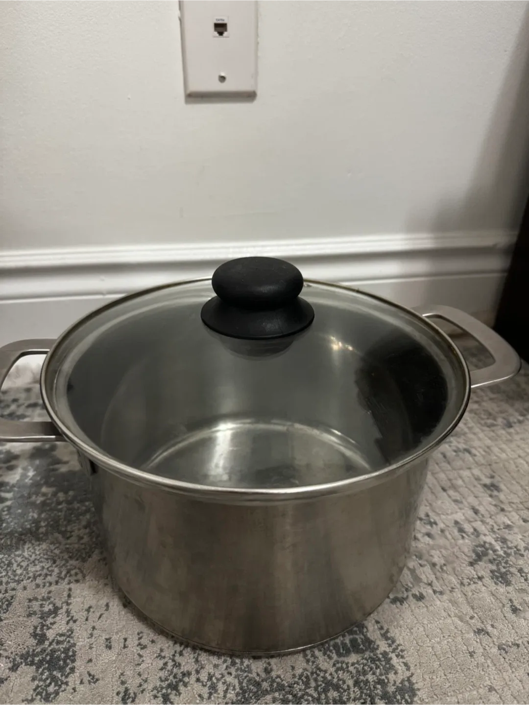 Stainless Steel Stock Pot with Lid thumbnail