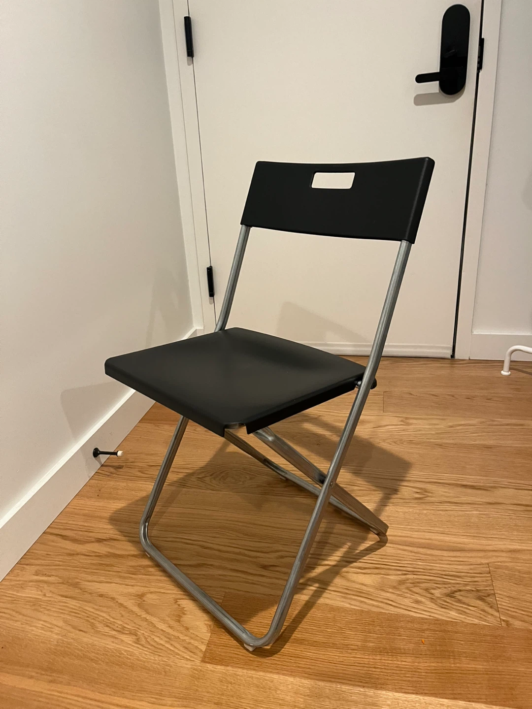Black Folding Chair