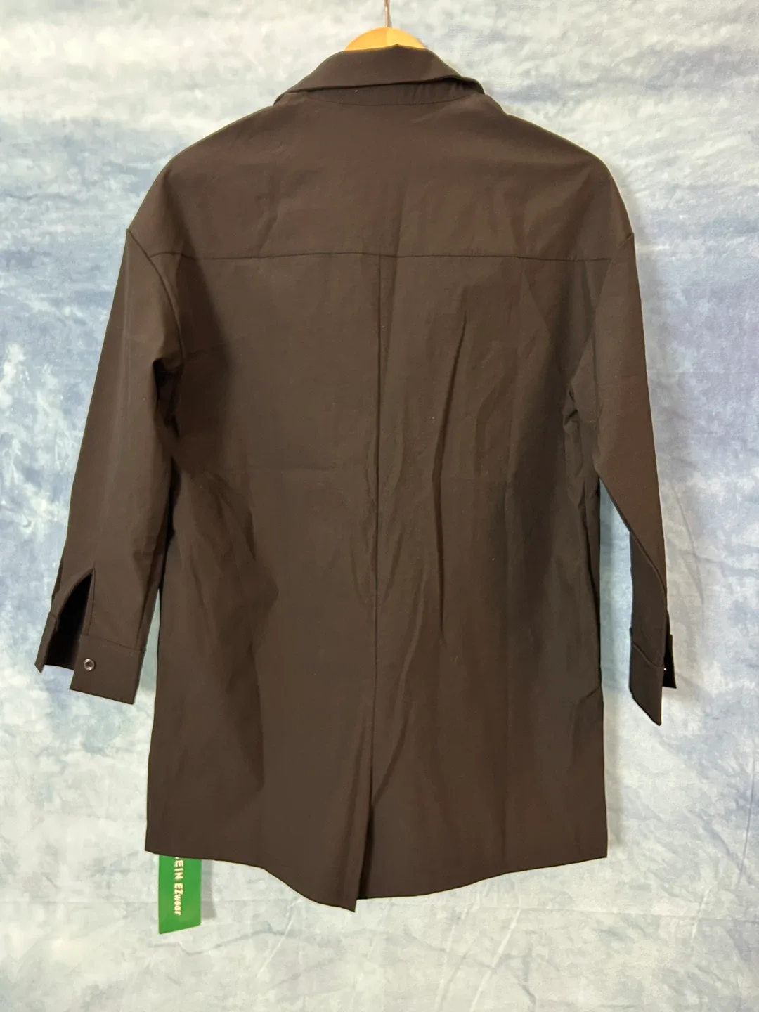 Black button up romper - Size Small image indicator(2)