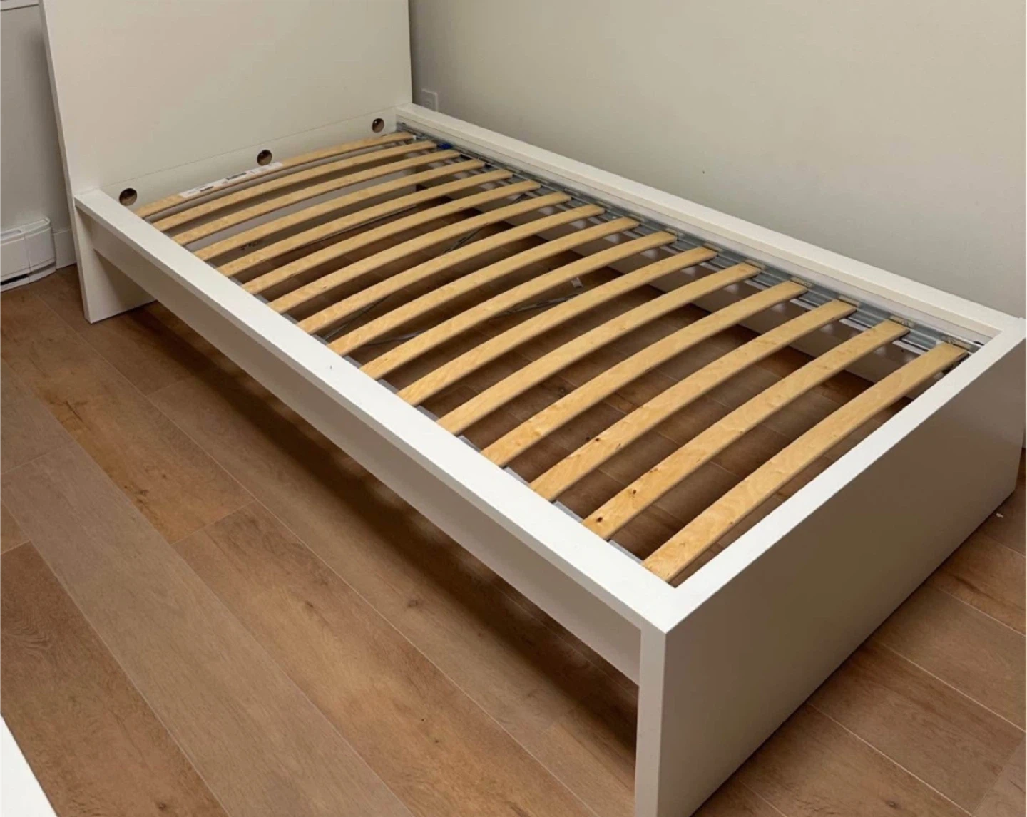 IKEA Malm twin Bed Frame - White