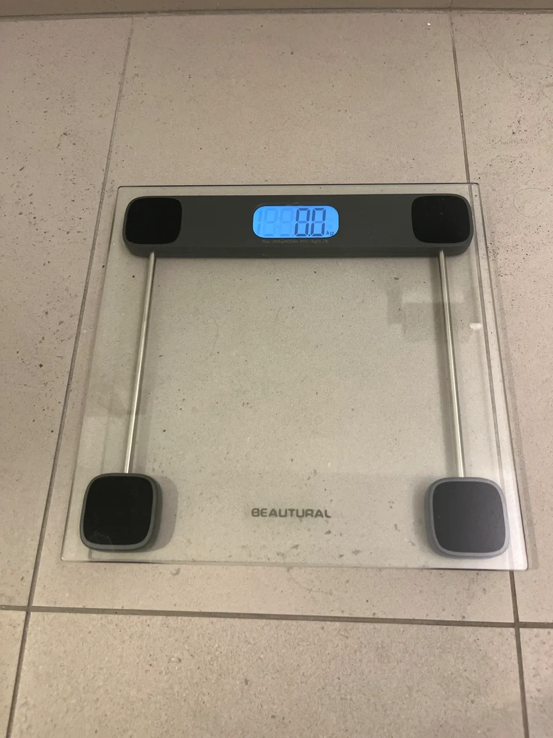 BEAUTURAL Digital Bathroom Scale image indicator(2)