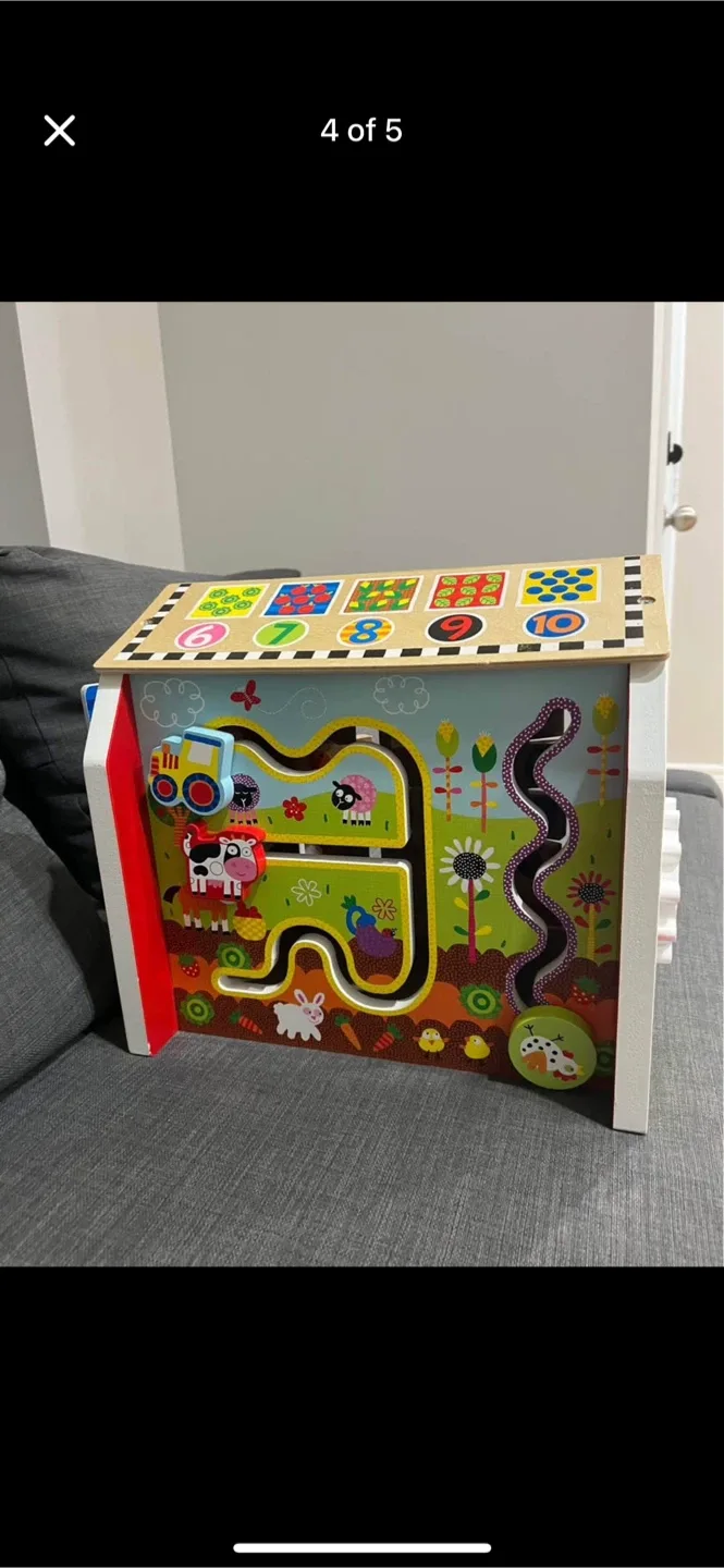 Wooden Activity Centre image indicator(4)