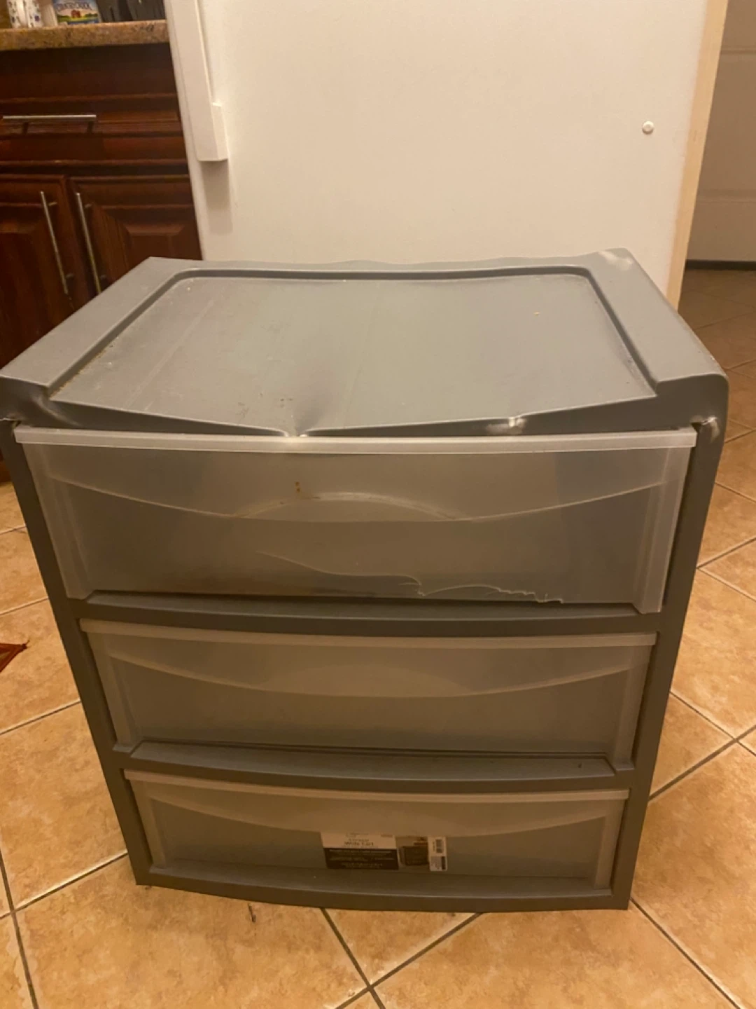 Mainstays 3-Drawer Wide Cart - photo 3
