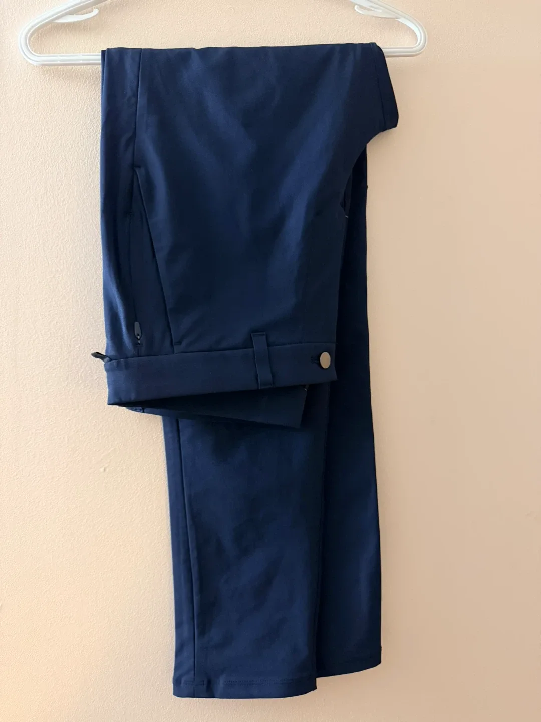 Lululemon commision Pants slim fit Navy Blue size 32/32 image indicator(4)