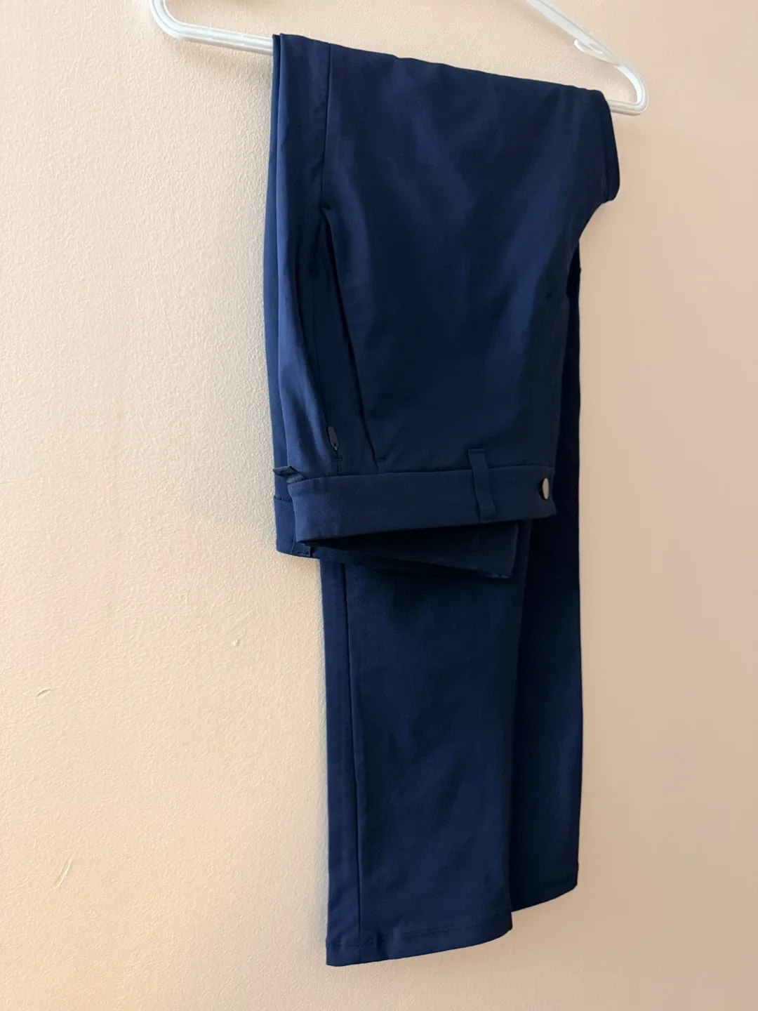 Lululemon commision Pants slim fit Navy Blue size 32/32 image indicator(5)