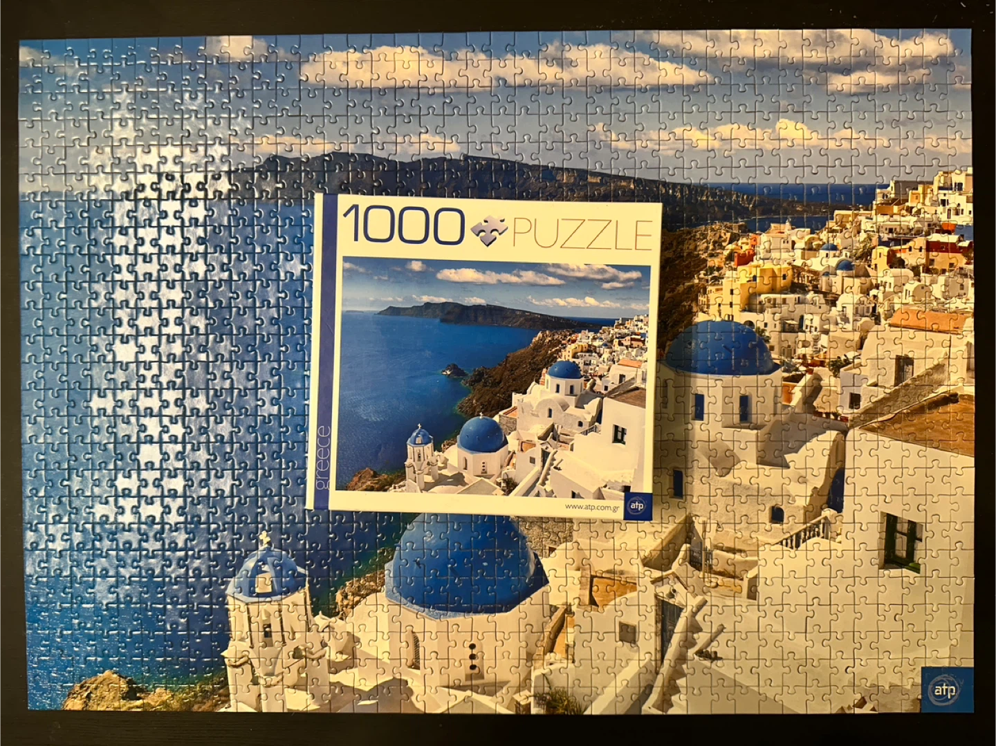 Puzzle: 1000 Santorini Greece