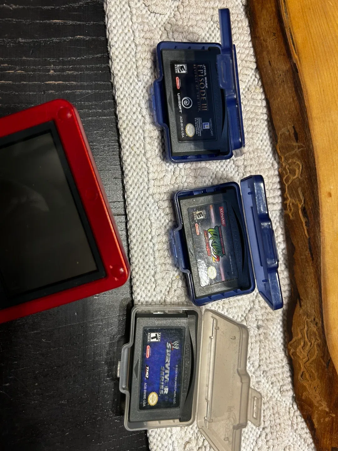 Nintendo Game Boy Advance SP Red image indicator(2)