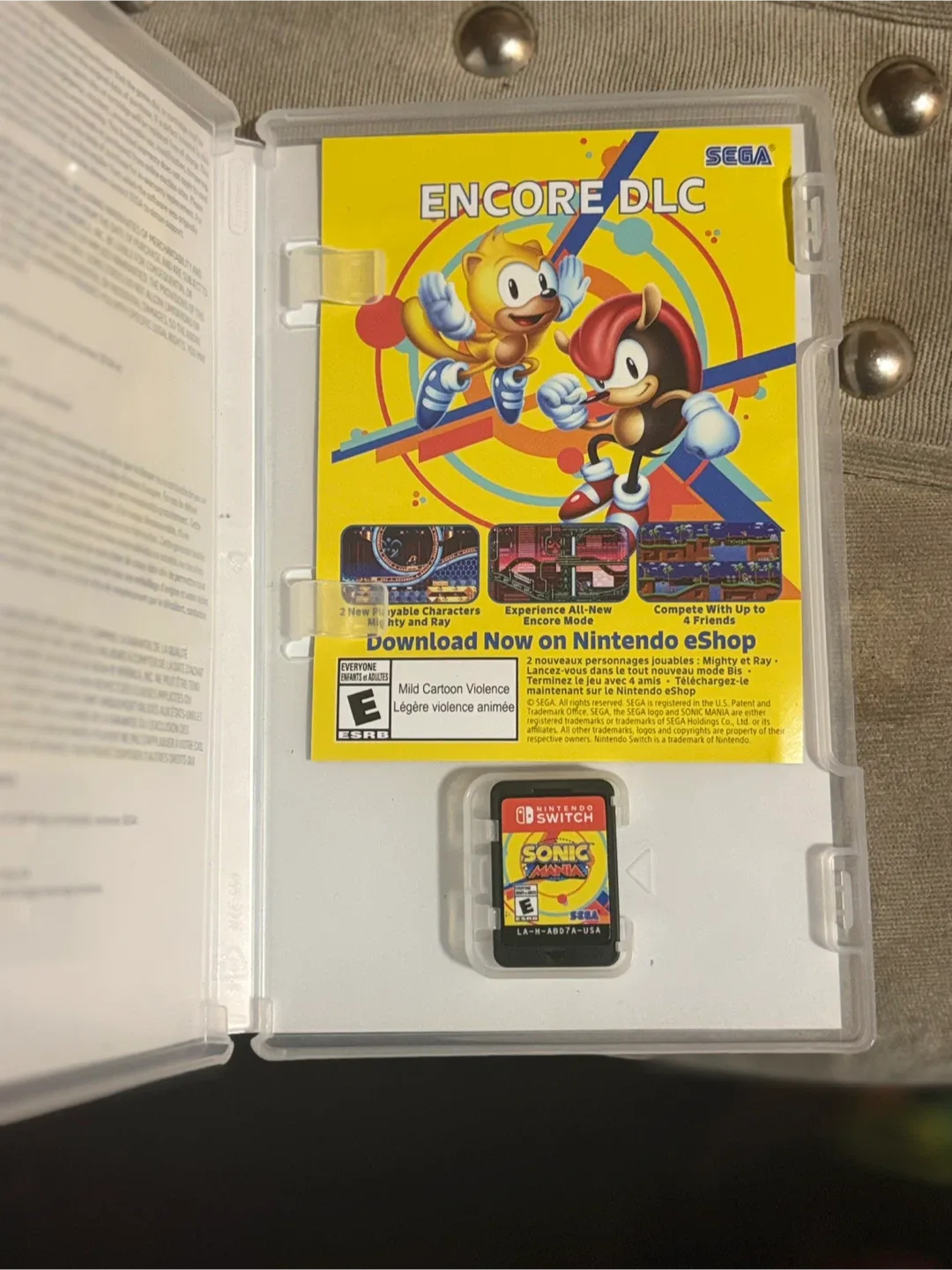 Sonic Mania for Nintendo Switch image indicator(2)