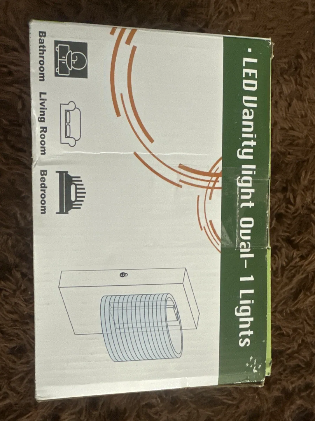 URSOLA LED Wall Sconce, NEW in Box image indicator(2)