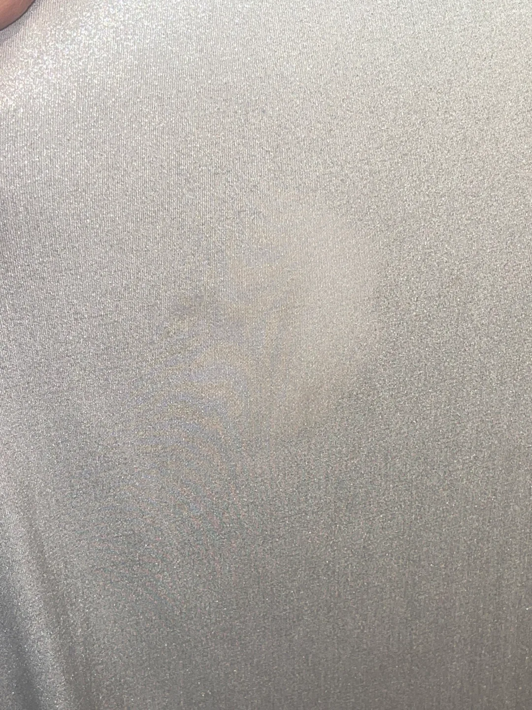 Mignon Ivory/Silver Embellished Beaded Jewel Gown size 10 image indicator(10)