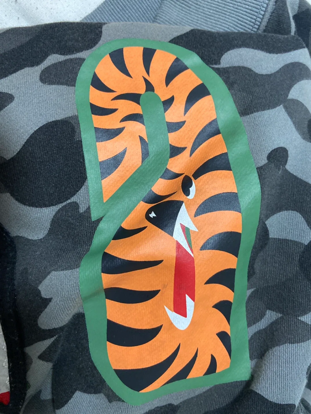 A Bathing Ape (BAPE) Camo Hoodie - Size L image indicator(8)