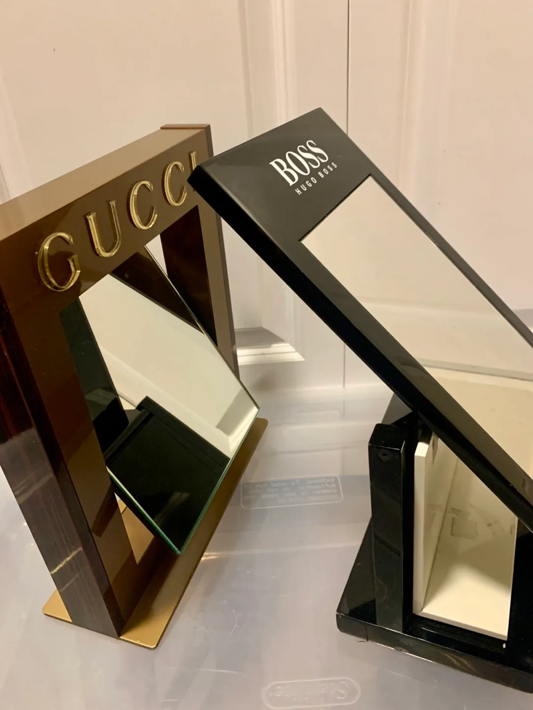 Rare Vintage GUCCI tabletop mirror image indicator(8)