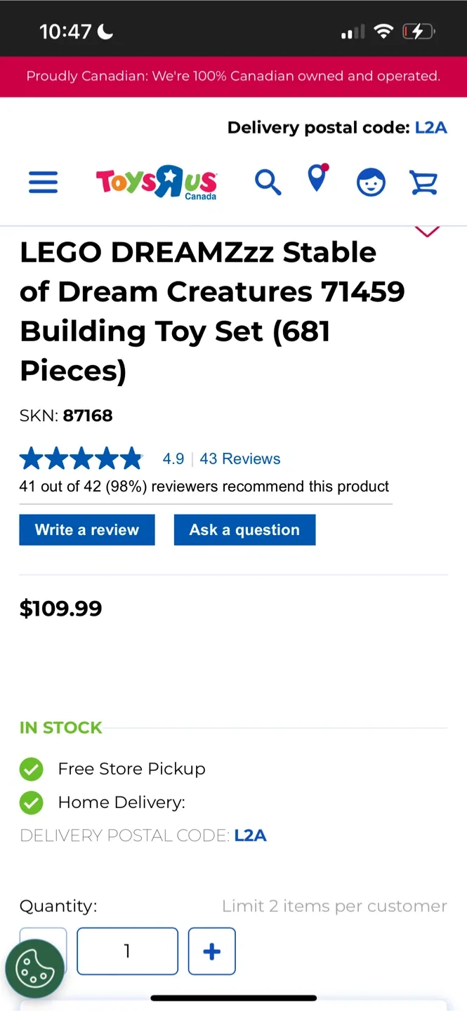 NEW ✨Retired✨ LEGO DREAMZzz 71459 Stable of Dream Creatures image indicator(3)