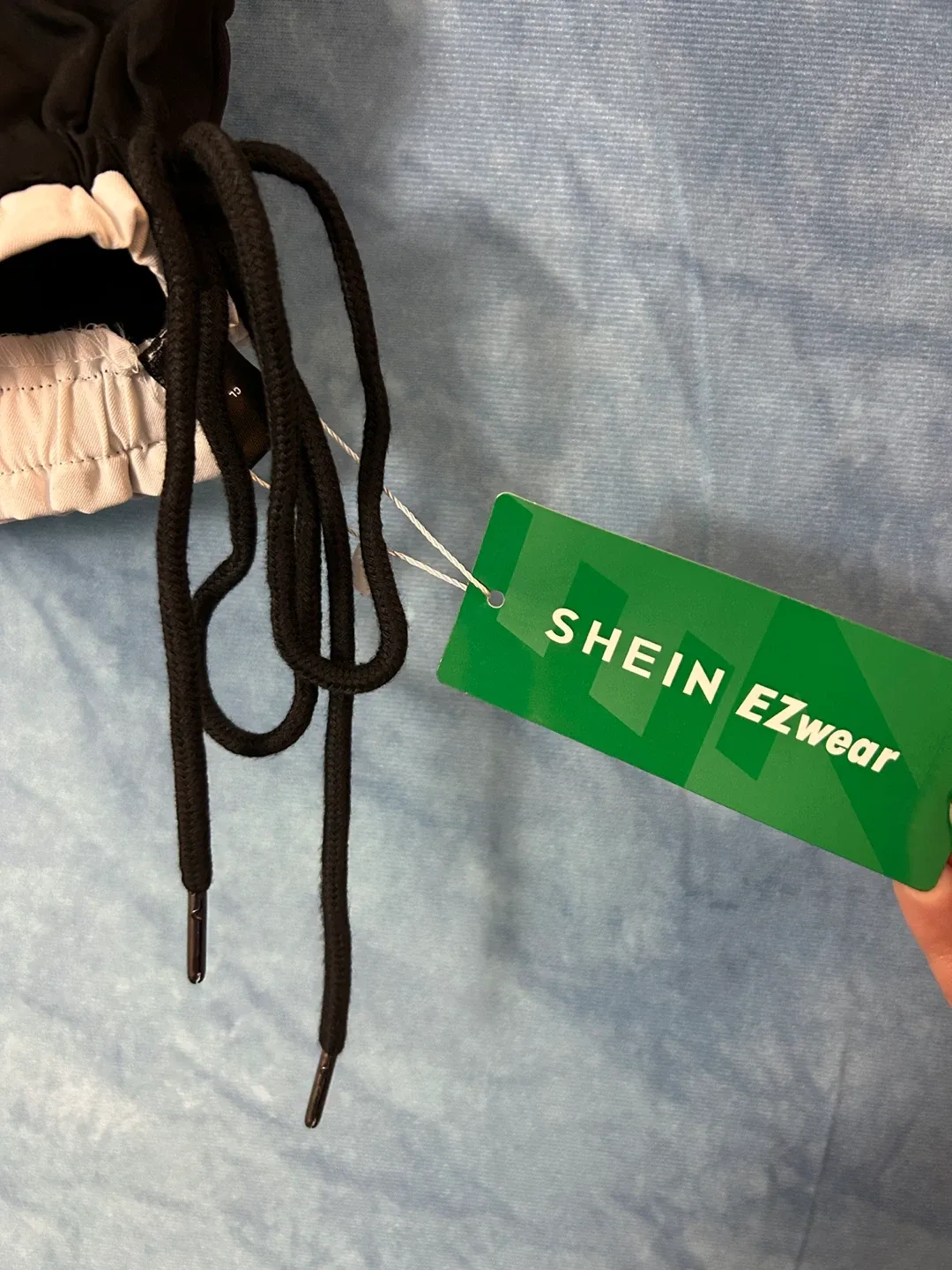 SHEIN EZwear Black Track Pants - Size XS image indicator(2)