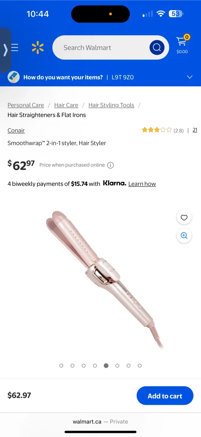 Conair Smoothwrap 2-in-1 Hair Styler image indicator(2)