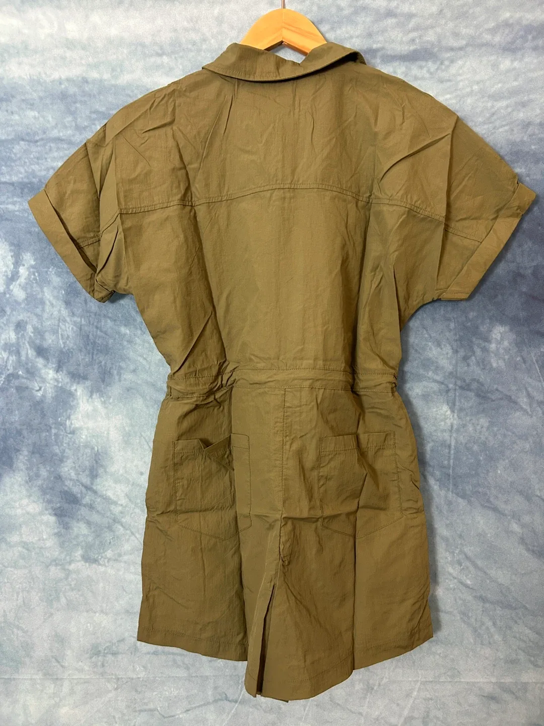 Shein Olive Green Romper - Size S image indicator(3)