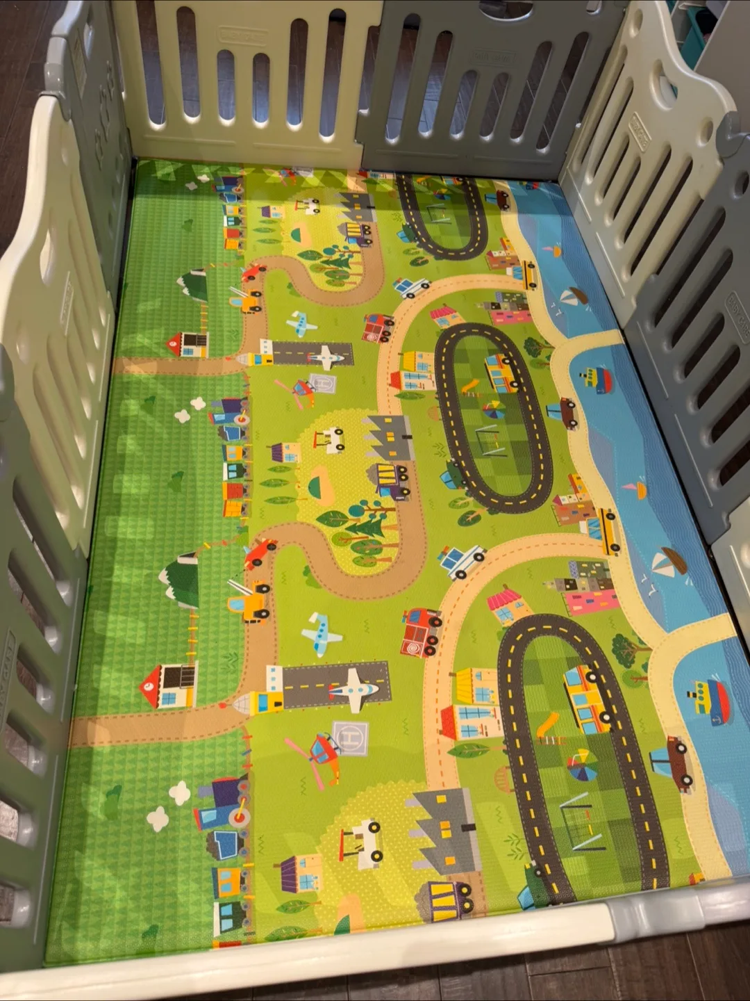 Baby Care Playpen with Play Mat image indicator(4)