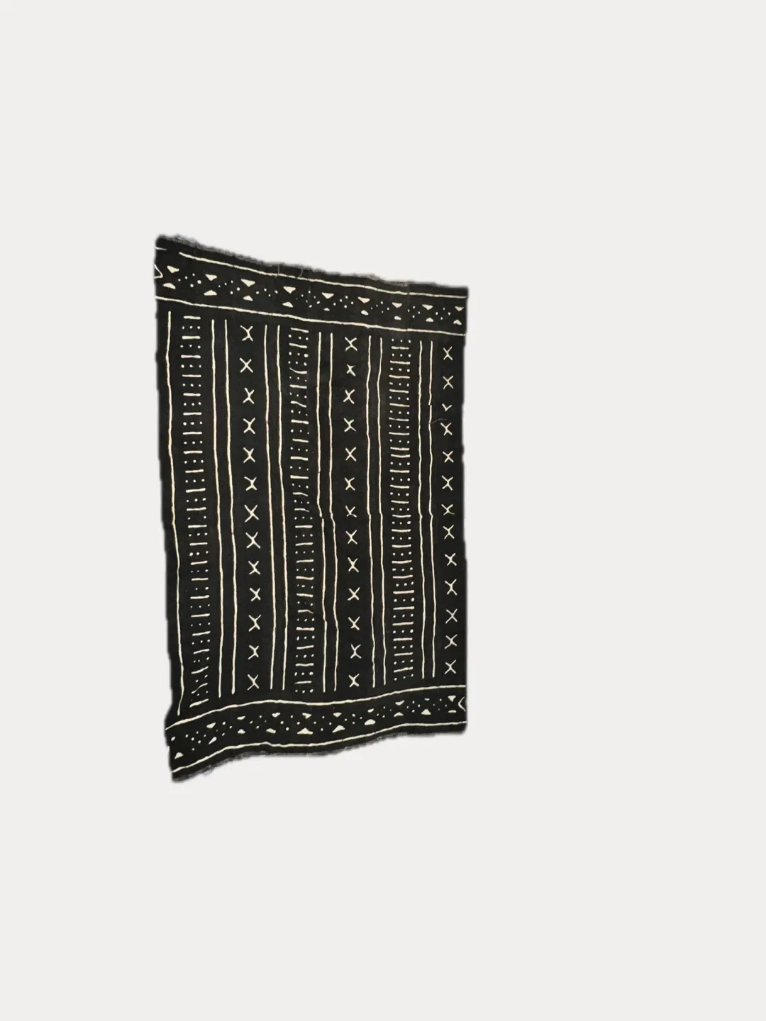 Mudcloth Throw Blanket - Black & White image indicator(6)