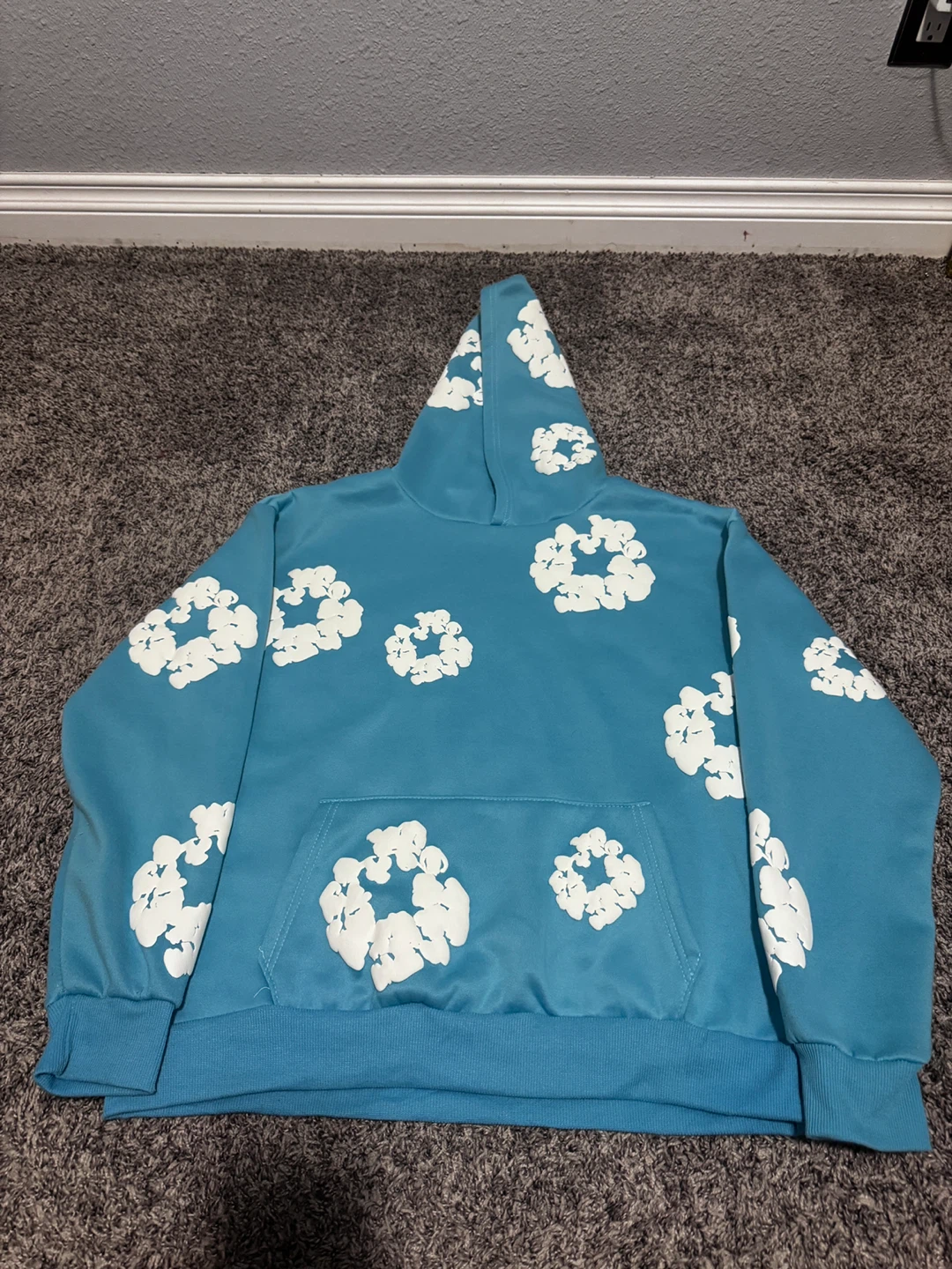 Denim Tears Cloud Tracksuit (Hoodie + Sweatpants Set) Size: M - photo 2