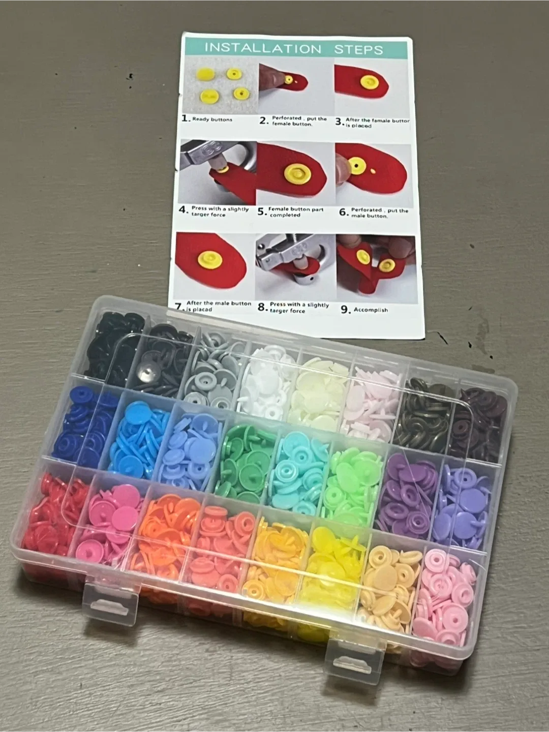 Plastic Buttons (T5) Set image indicator(2)