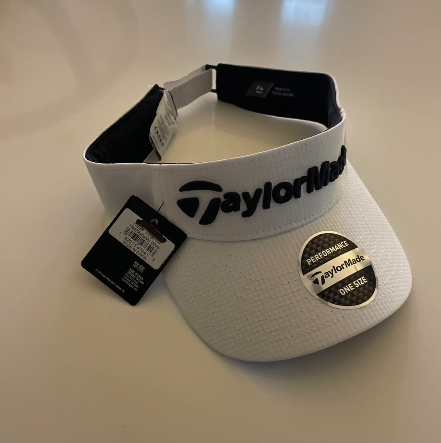 TaylorMade Performance Visor - White, One Size thumbnail
