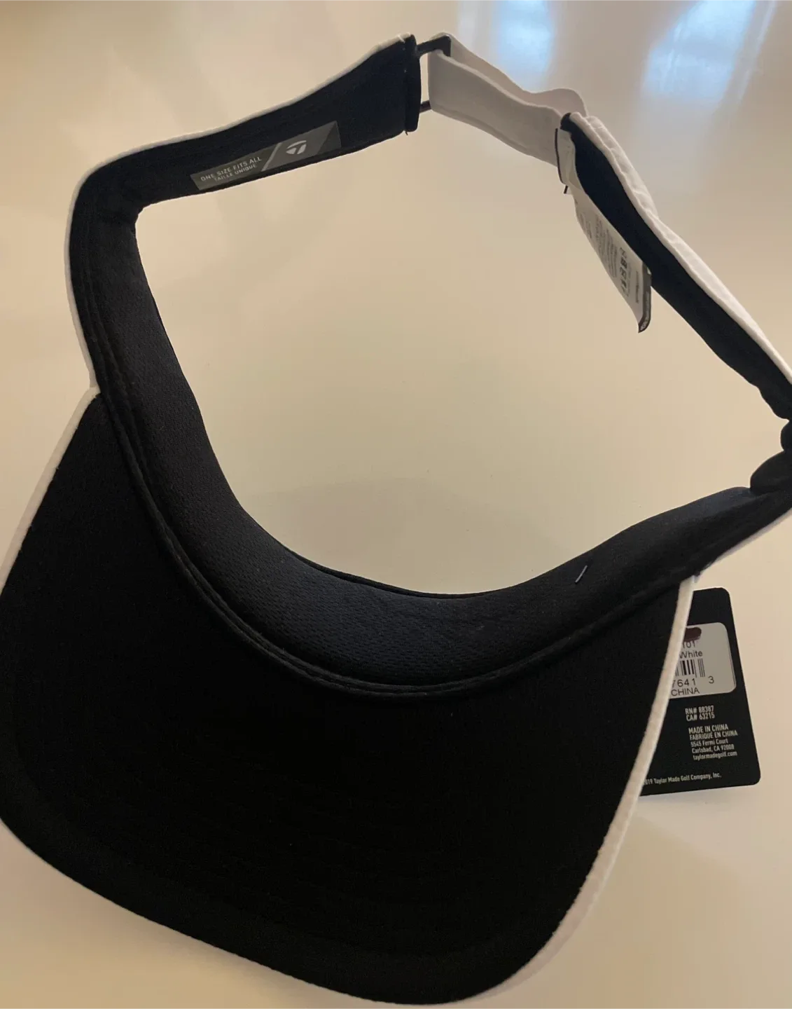 TaylorMade Performance Visor - White, One Size image indicator(2)