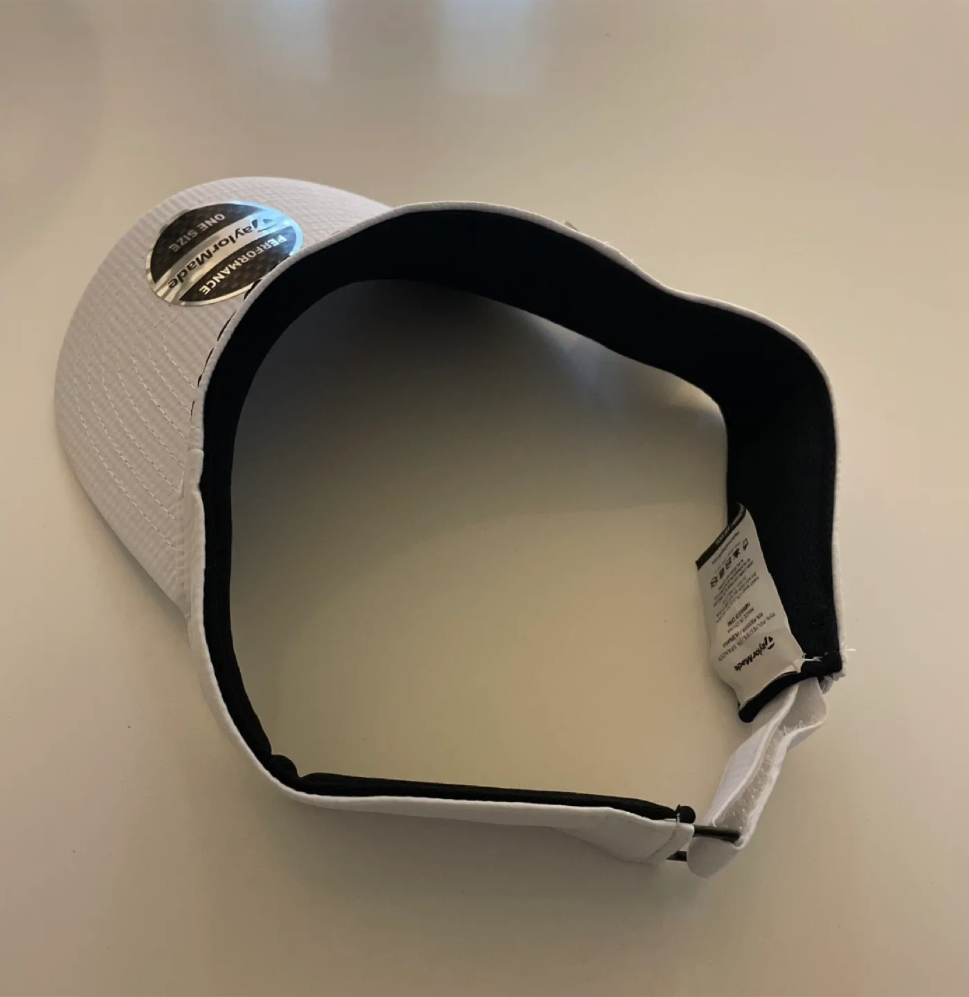 TaylorMade Performance Visor - White, One Size image indicator(3)