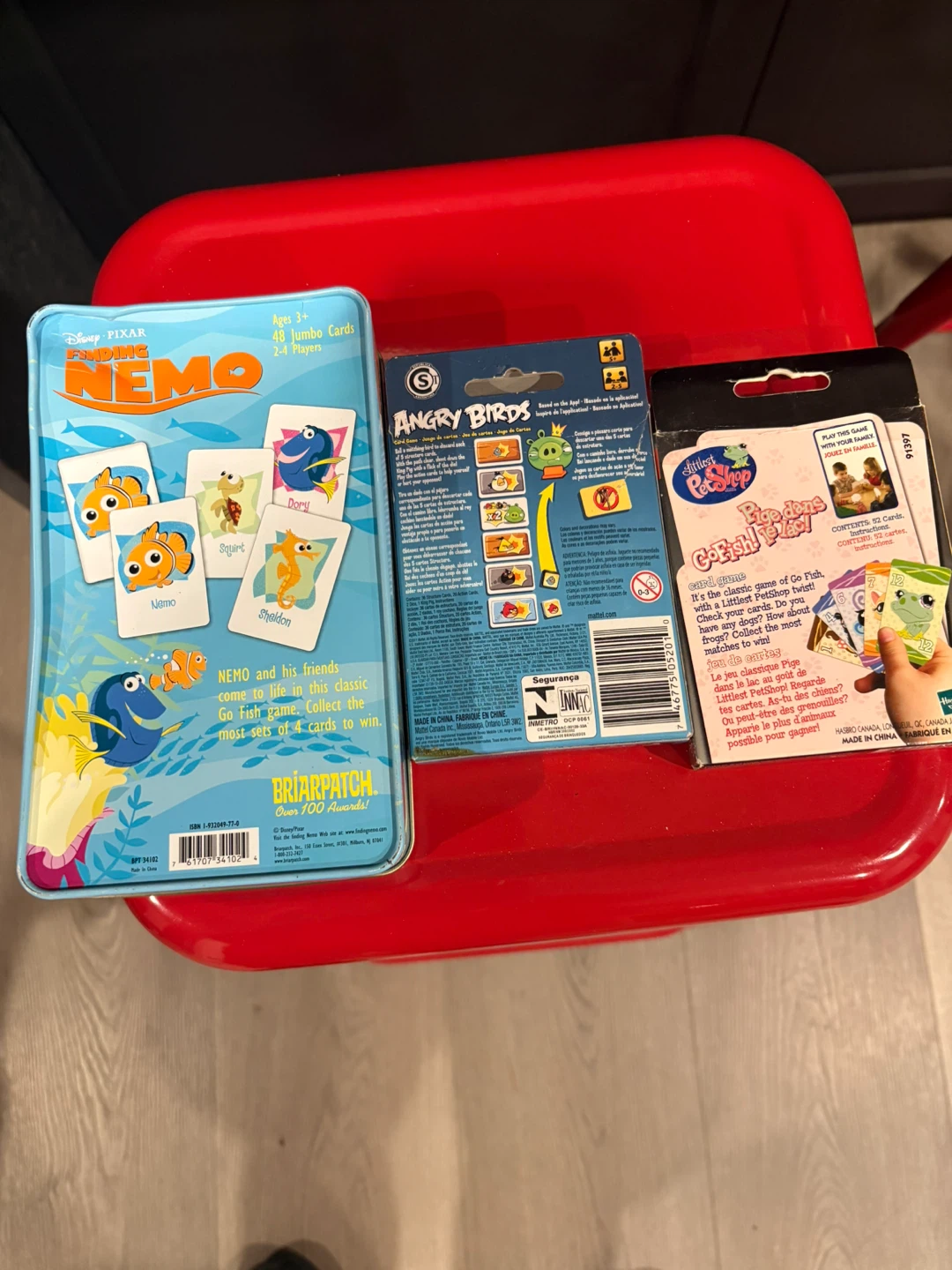 Kids Card Games: Finding Nemo, Angry Birds, Julilet - photo 2
