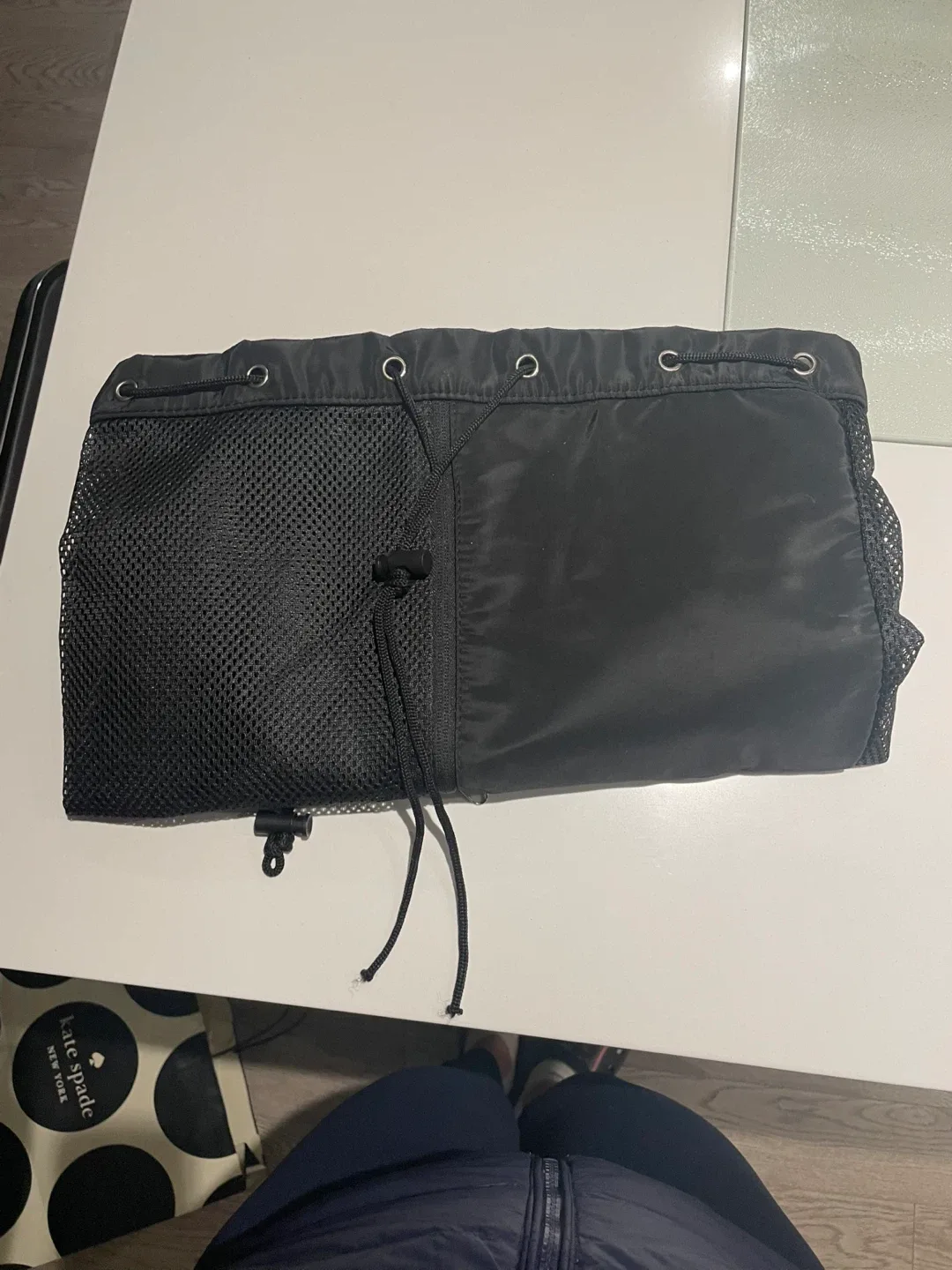 Black Drawstring Backpack - Brand New image indicator(3)