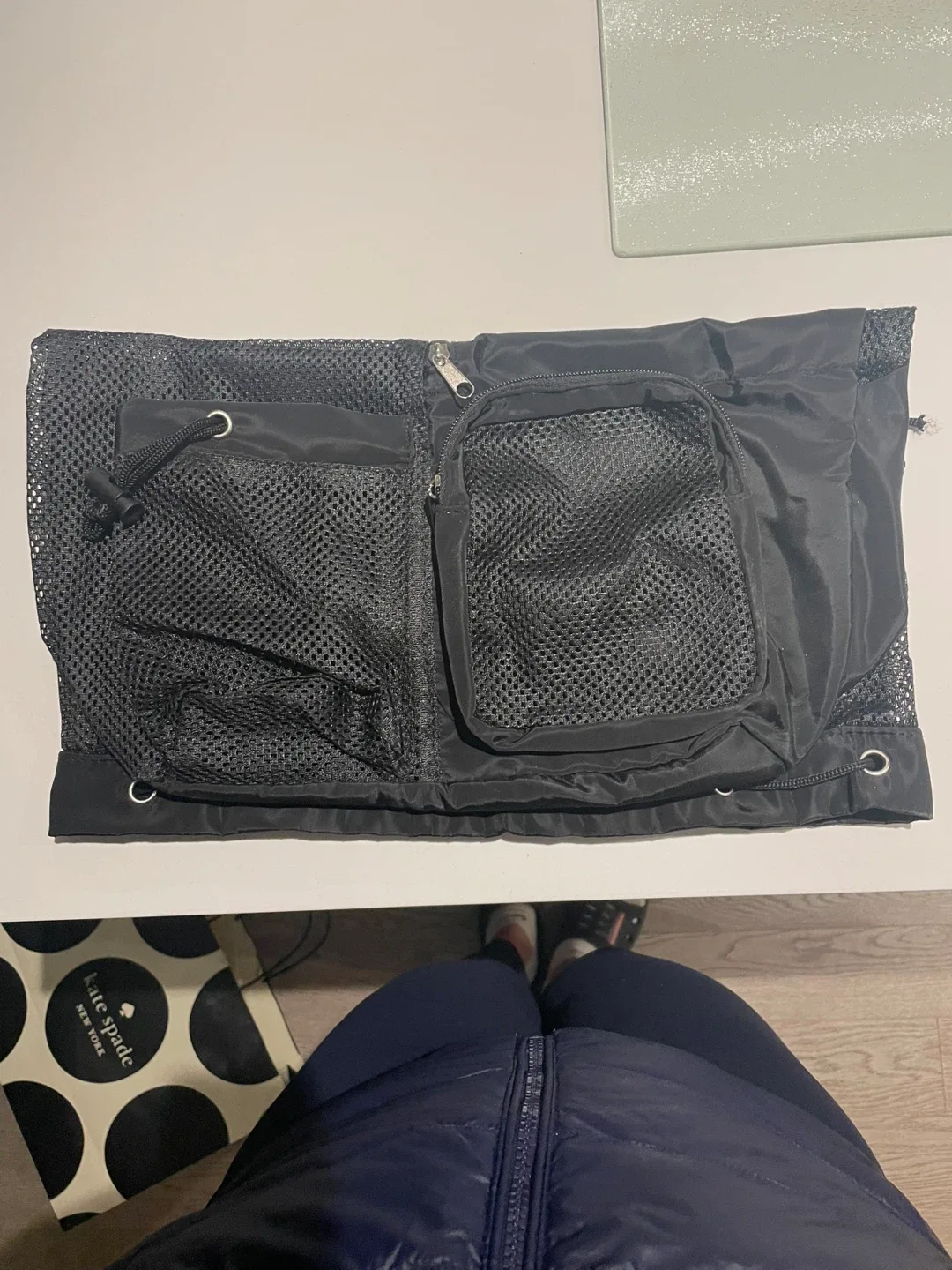 Black Drawstring Backpack - Brand New image indicator(2)