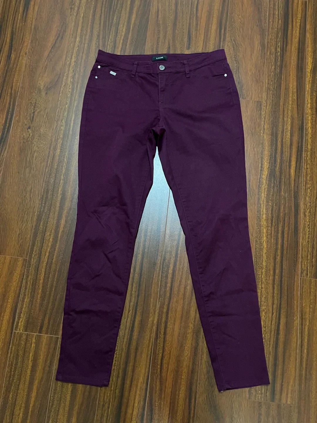 R Jeans women’s size 30 plum skinny stretch jeans