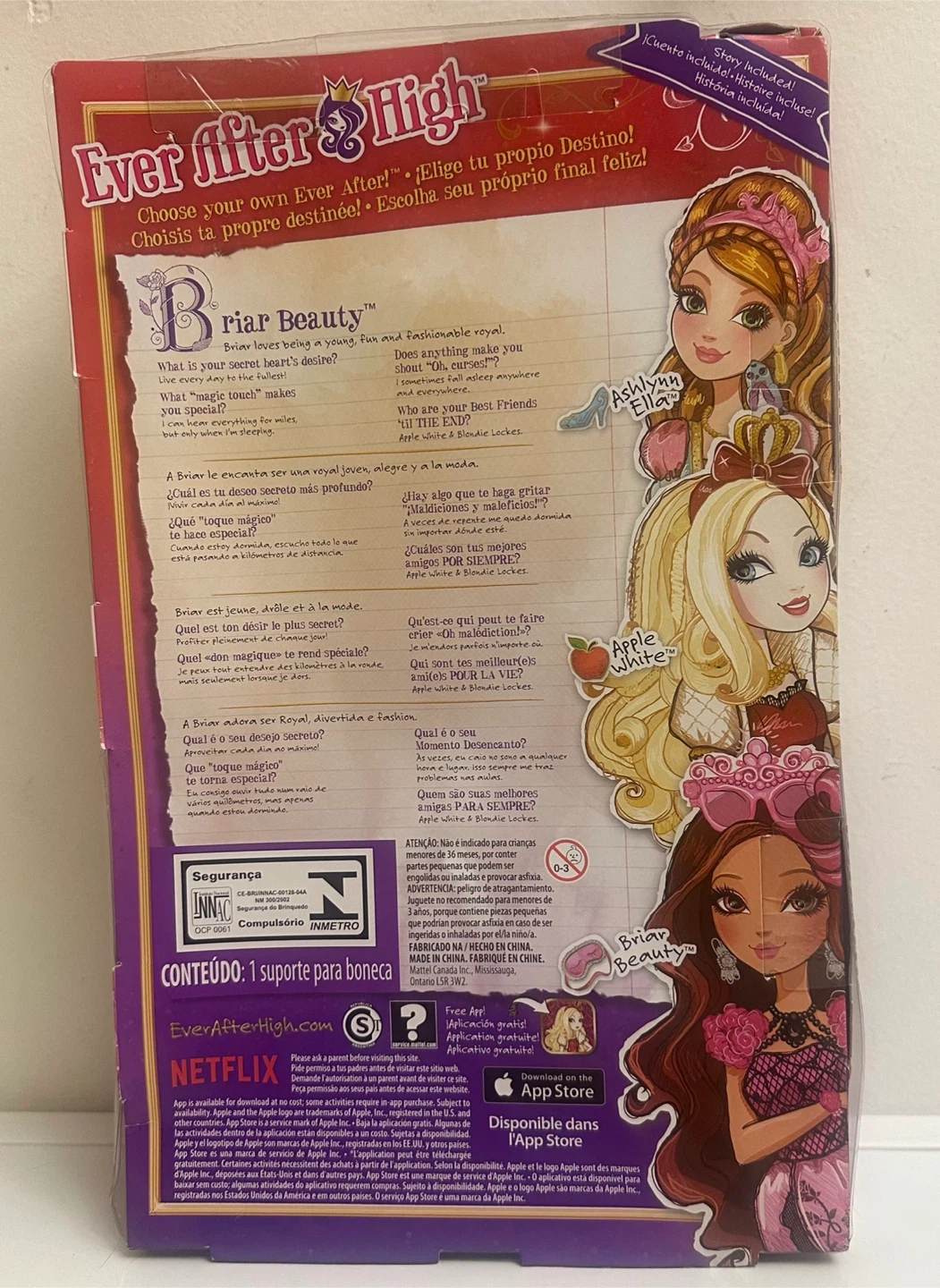 Briar Beauty Doll  **NEW IN BOX** - photo 4