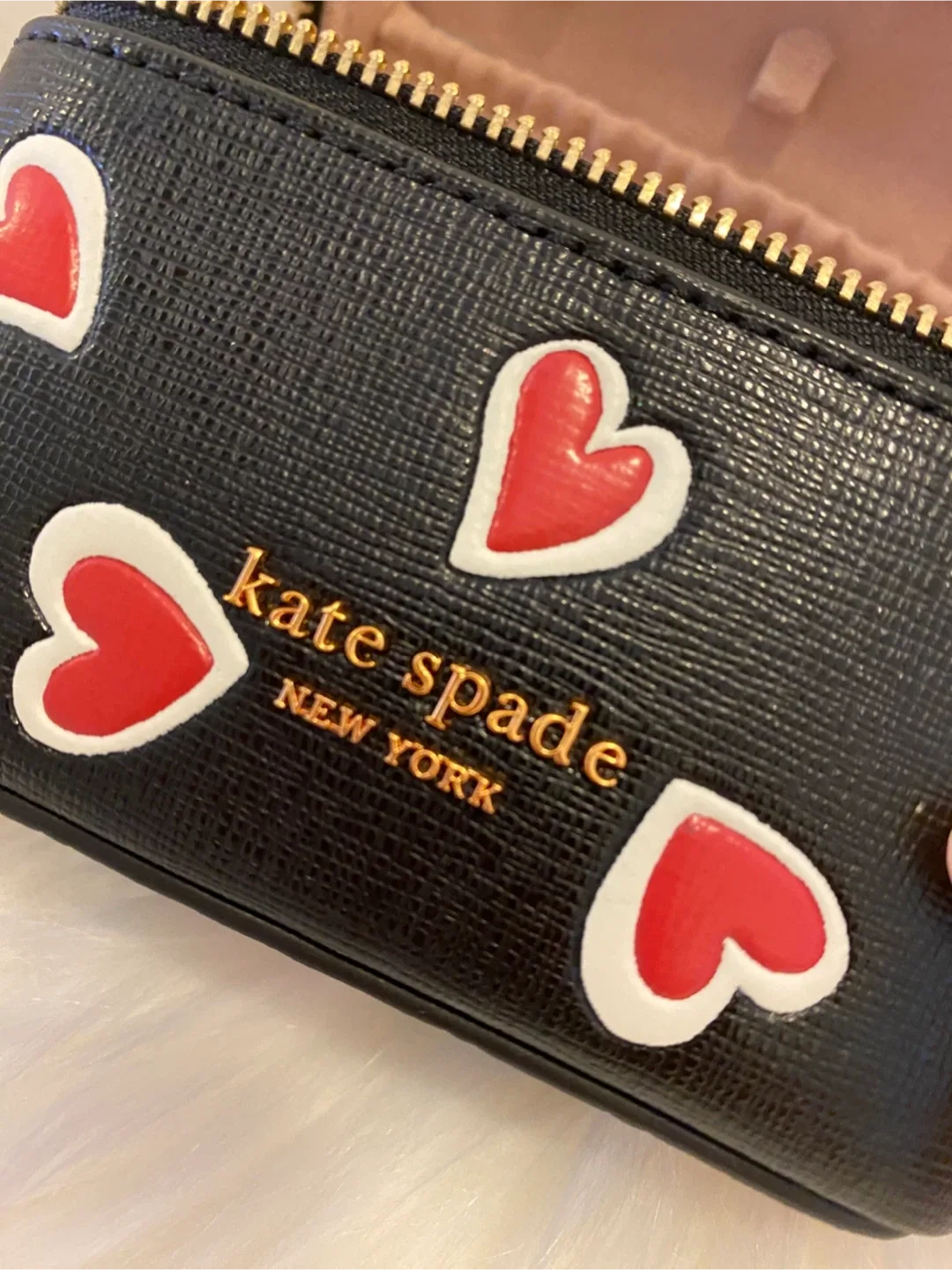 HARD TO FIND Kate Spade Black Heart Jewelry Box image indicator(6)