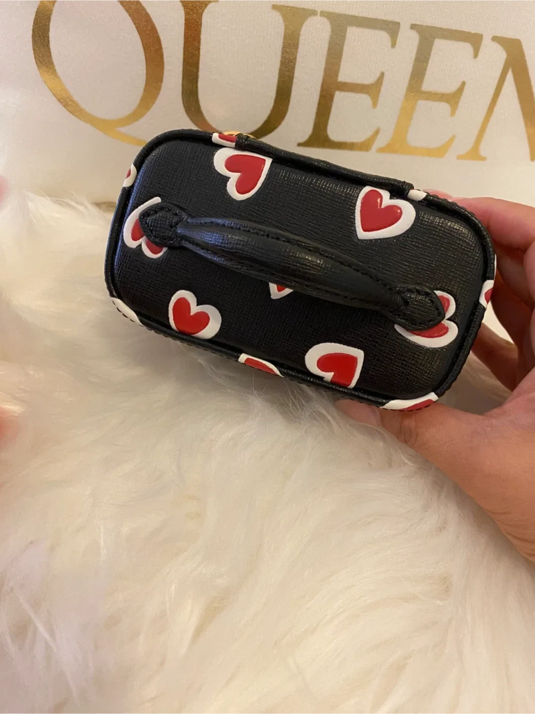 HARD TO FIND Kate Spade Black Heart Jewelry Box image indicator(7)