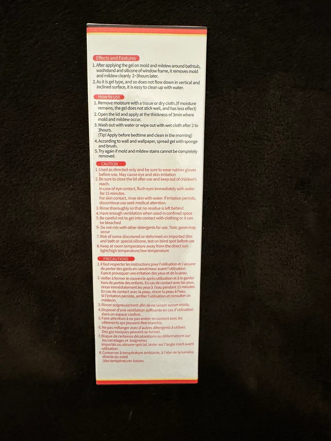 Just Clean Anti-Callosites Mold Remover Gel (2 x 120g) image indicator(2)