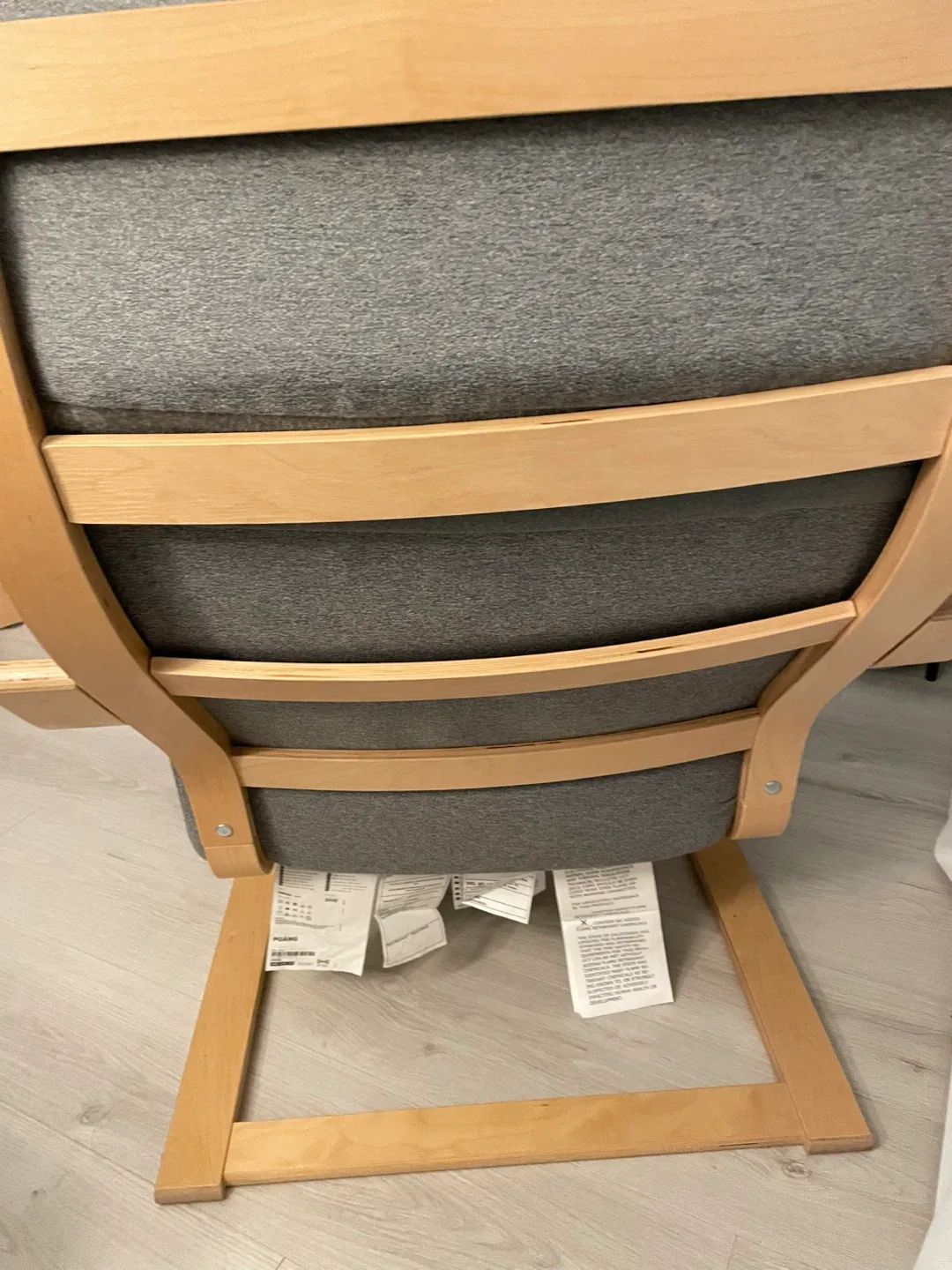 IKEA Poang Chair - Grey image indicator(4)
