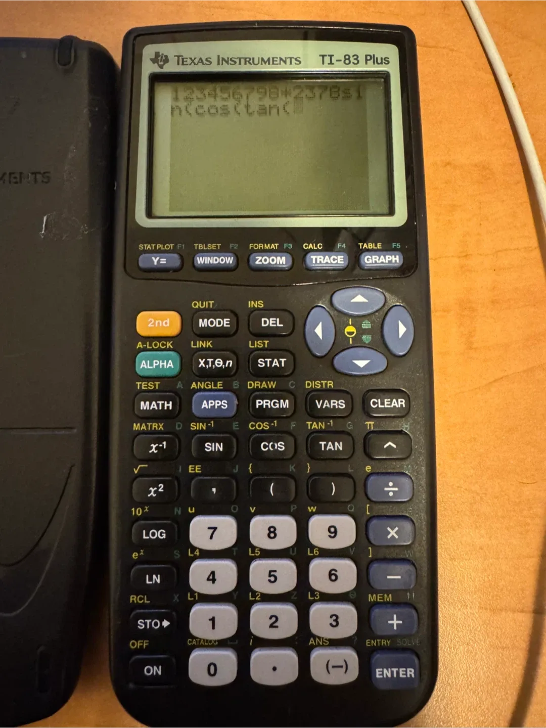 Texas Instruments TI-83 Plus Calculator include batteries image indicator(2)