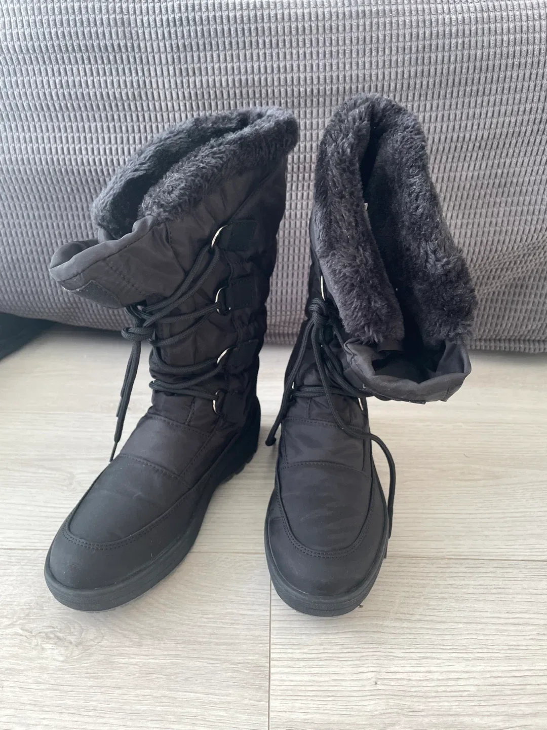 Pajar Black Winter Boots - Size 7.5