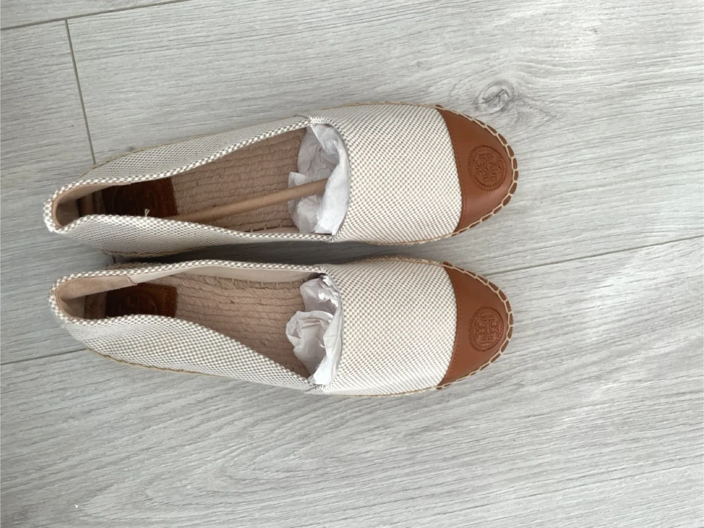 Tory Burch Espadrille Flats, Size 7.5 image indicator(2)