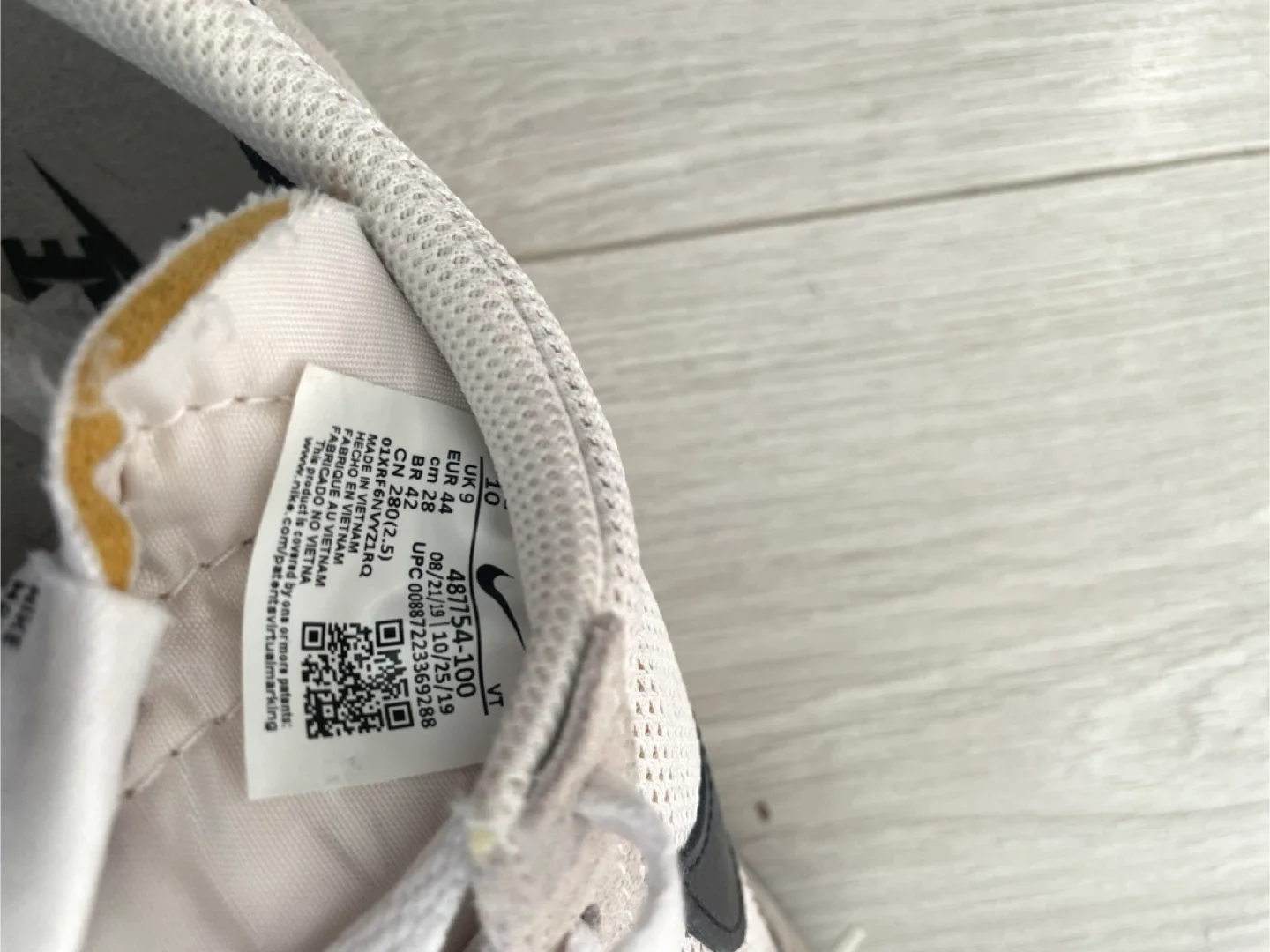 Nike Daybreak White/Black, Men's US 10 image indicator(5)