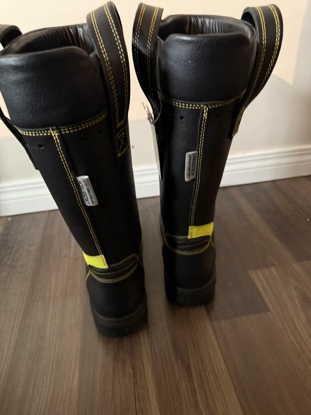 CROSSTECH Black Firefighter Boots image indicator(2)