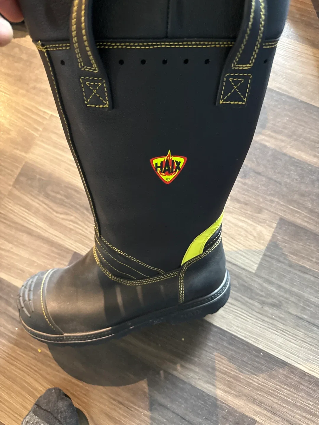 CROSSTECH Black Firefighter Boots image indicator(9)