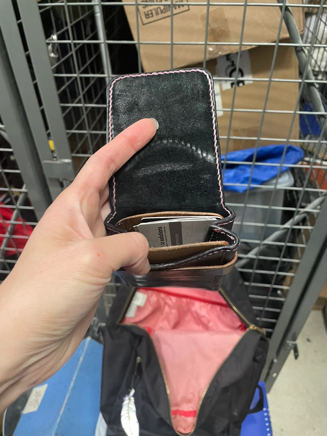 Leather card holder - photo 2