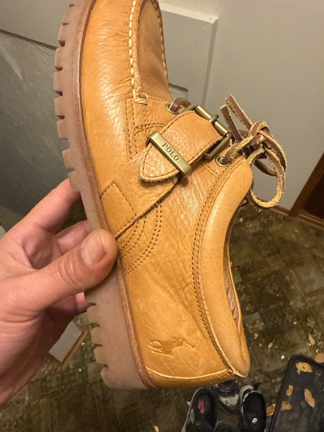 Polo Ralph Lauren Leather Boat Shoes image indicator(3)