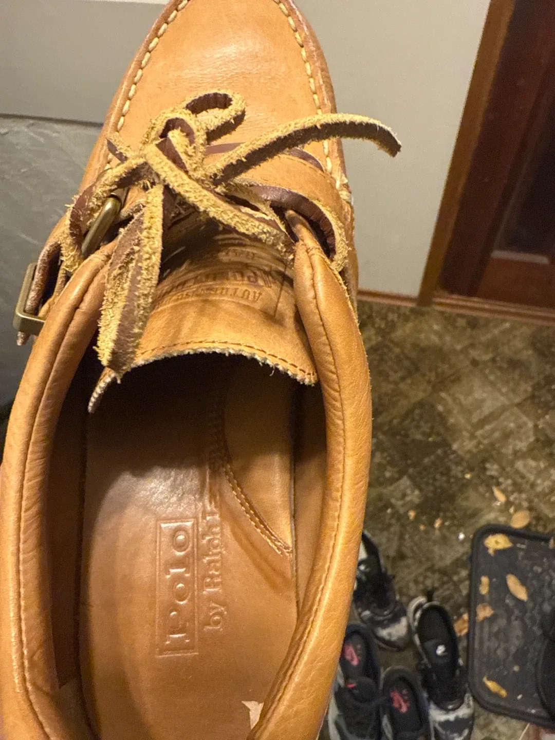 Polo Ralph Lauren Leather Boat Shoes image indicator(2)